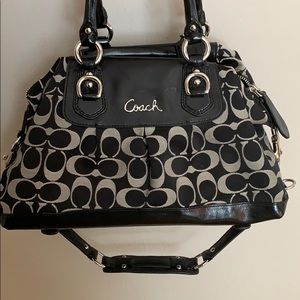Coach handbag and matching wallet